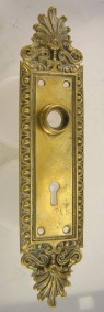 Antique Brass Door Plate