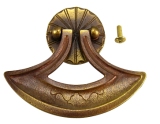 Fan Drawer Pull Front View